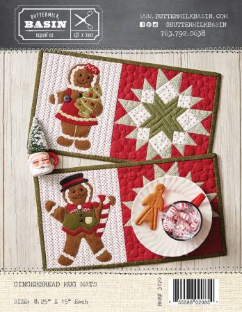 Gingerbread Mug Mats BMB3170