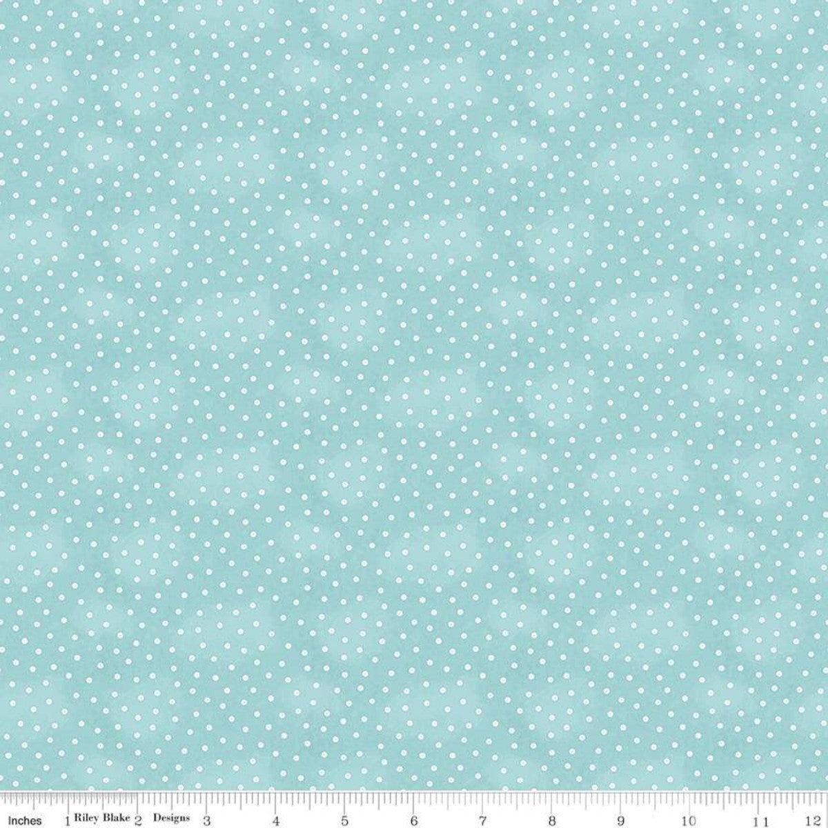 Riley Blake Painter's Palette Baby Buttons C8940 Light Blue