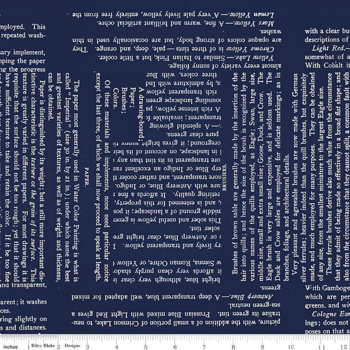 Riley Blake Painter's Palette C8942 Dark Blue