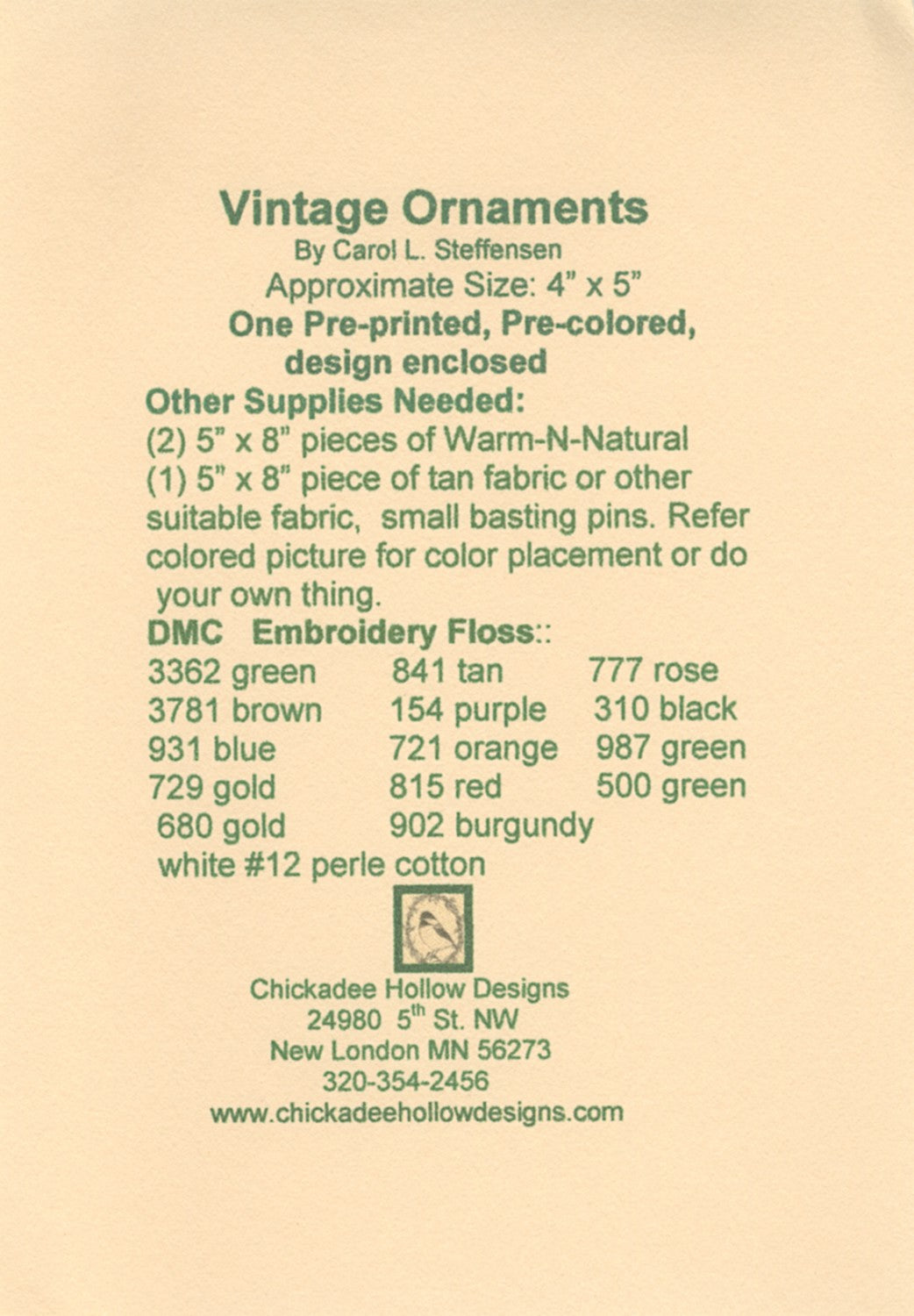 Vintage Christmas Ornament - Snow Globe