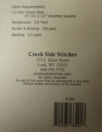 Carpenter's Candy Star CSS244