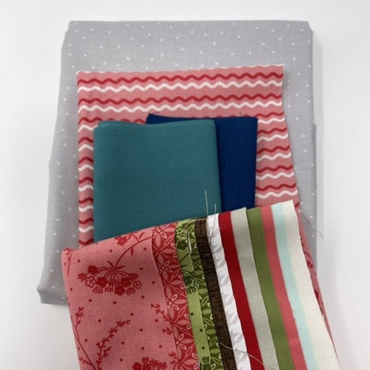 Candy Cane Lane Fabric Kit KD198FK