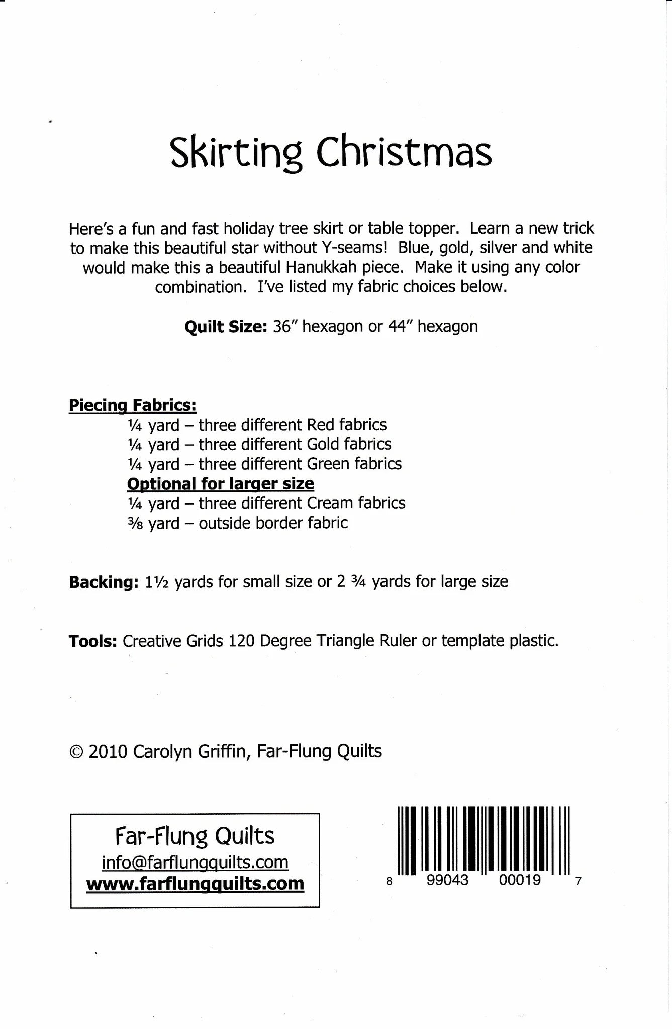 Skirting Christmas FFQ019