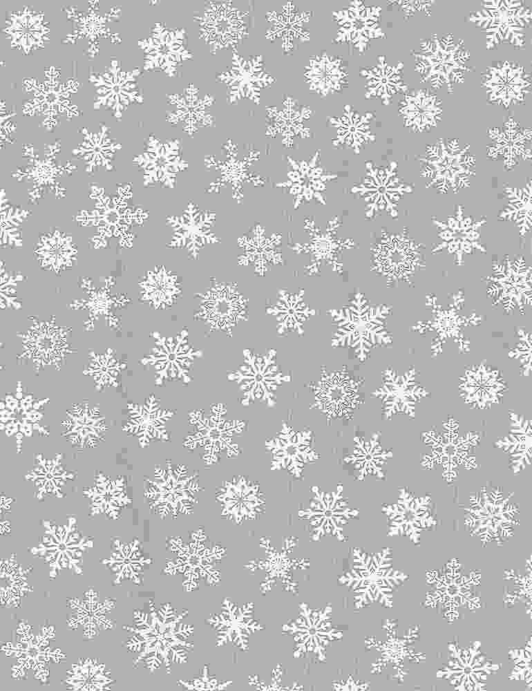 Timeless Treasures Gnomes and Holidays Gail-C8211 Grey