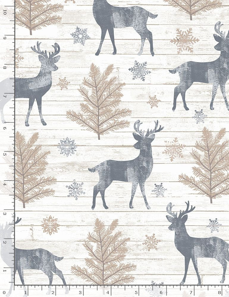 Timeless Treasures Gnomes and Holidays HOLIDAY-C7474 CREAM