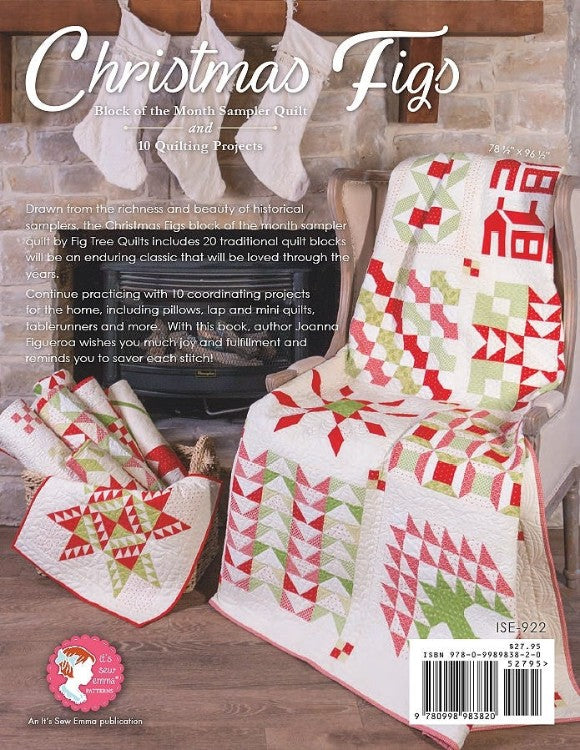 Christmas Figs Block of the Month Book
