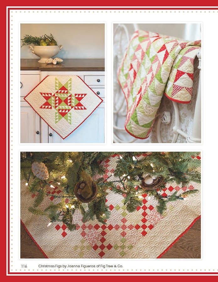 Christmas Figs Block of the Month Book