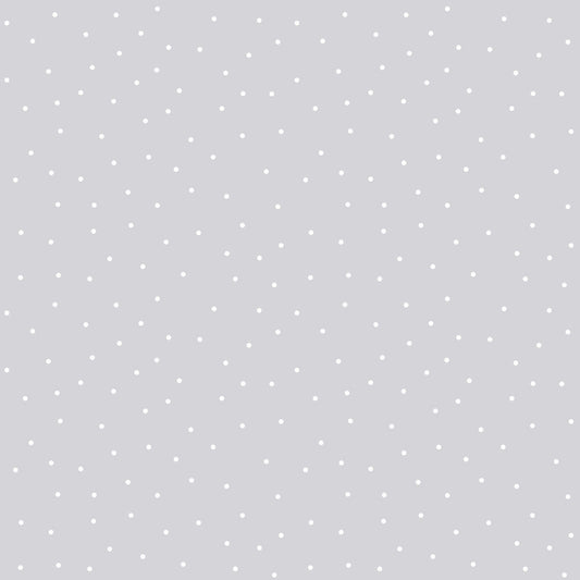 Maywood Kimberbell Basics Light Gray/White dots MAS8210-K