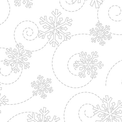 Maywood Studios Kimberbell Whites MAS8240-WW Snowflakes