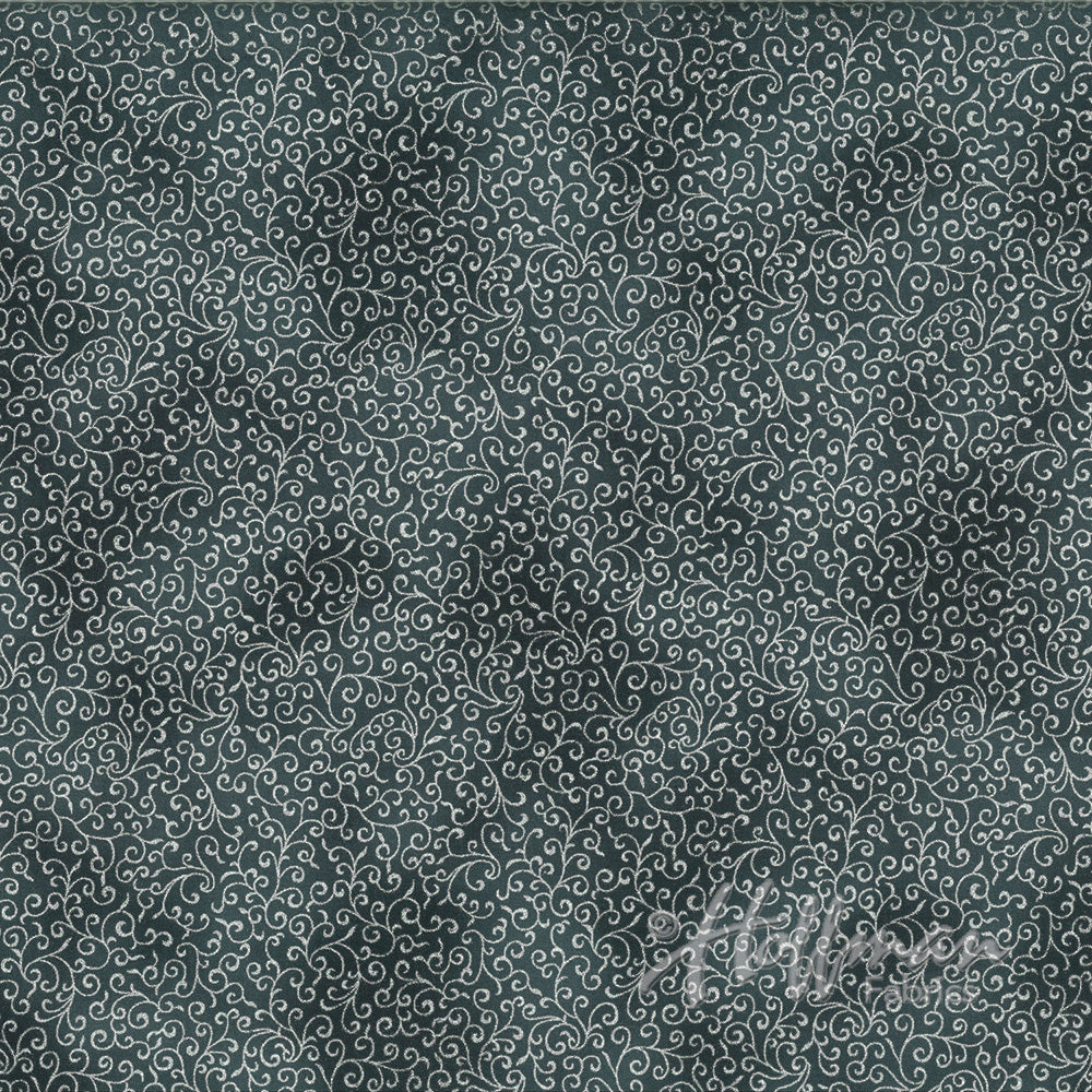 Hoffman Winter Blossom P7618-55S Charcoal/Silver