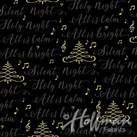 Hoffman Cardinal Carols Q7631-4G Black/Gold