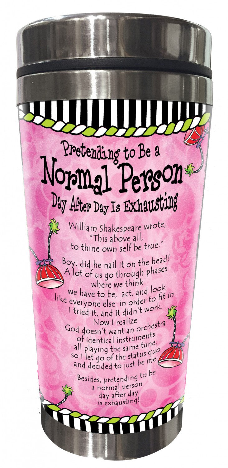 Pretending Stainless Steel Tumbler