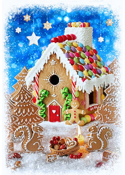Hoffman Peppermint Lane Digital Print 30" Panel T4871-182