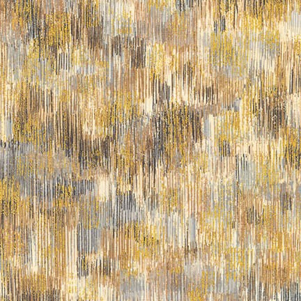 Robert Kaufman Fusions Brushwork Metallic SRKM-18059-293 SMOKE