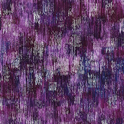 Robert Kaufman Fusions Brushwork Metallic SRKM-18059-6 PURPLE