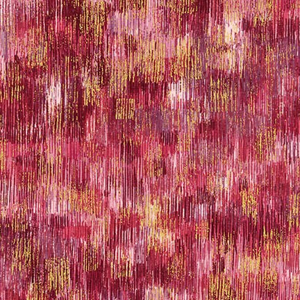 Robert Kaufman Fusions Brushwork Metallic SRKM-18059-92 TERRACOTTA