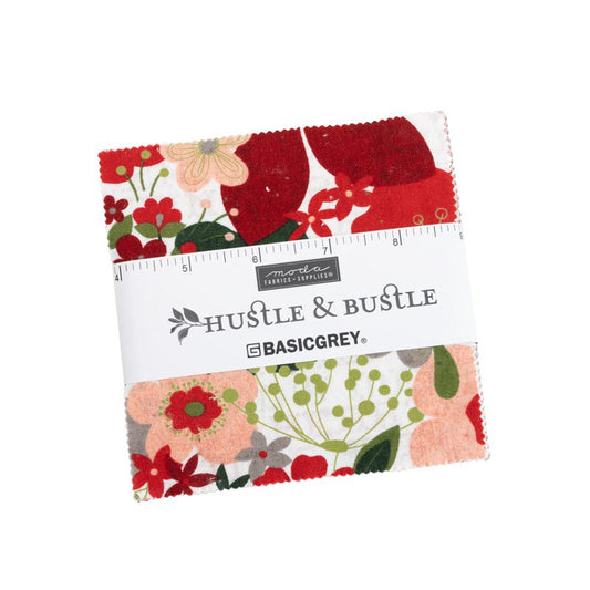 Moda Hustle & Bustle Charm Squares 3066PP
