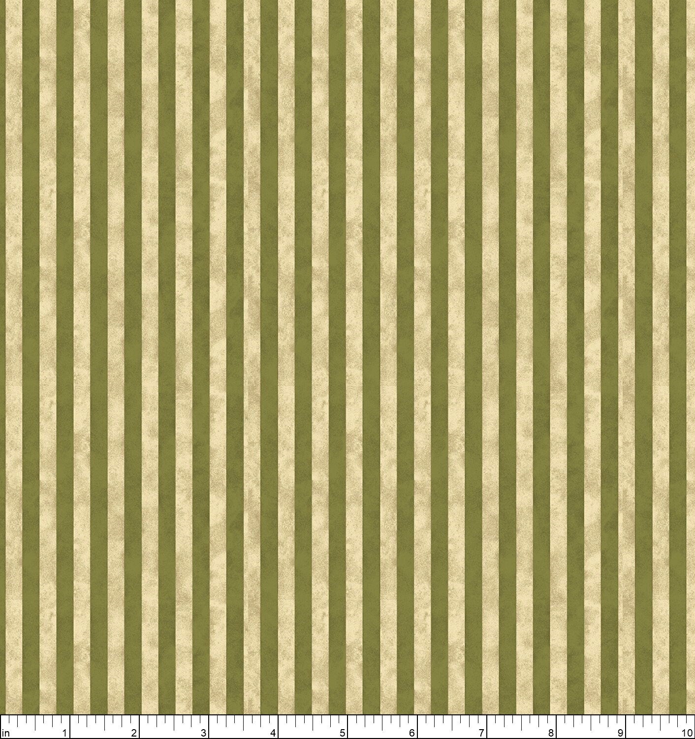 Benartex Winterberry Textured Stripe Green/Cream 9647-41