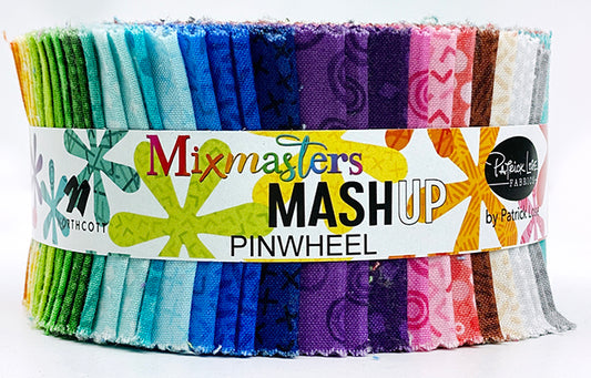 Northcott Mixmasters Mashup Jelly Roll JMIXMAS40-10