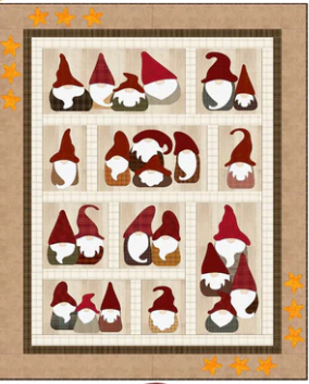 Here We Gnome Again Pattern FCP098