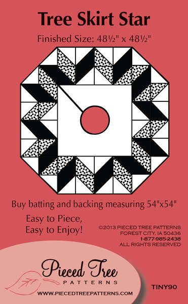 Tree Skirt Star Tiny 90