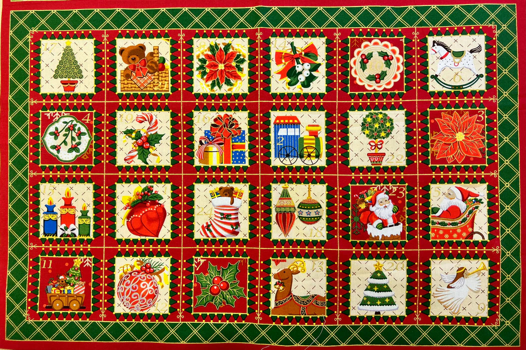 FabriQuilts Season's Greeting Advent Calendar 103-314