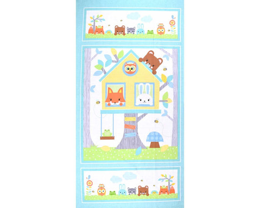 Benartex Playhouse Pals 13202-99 Panel