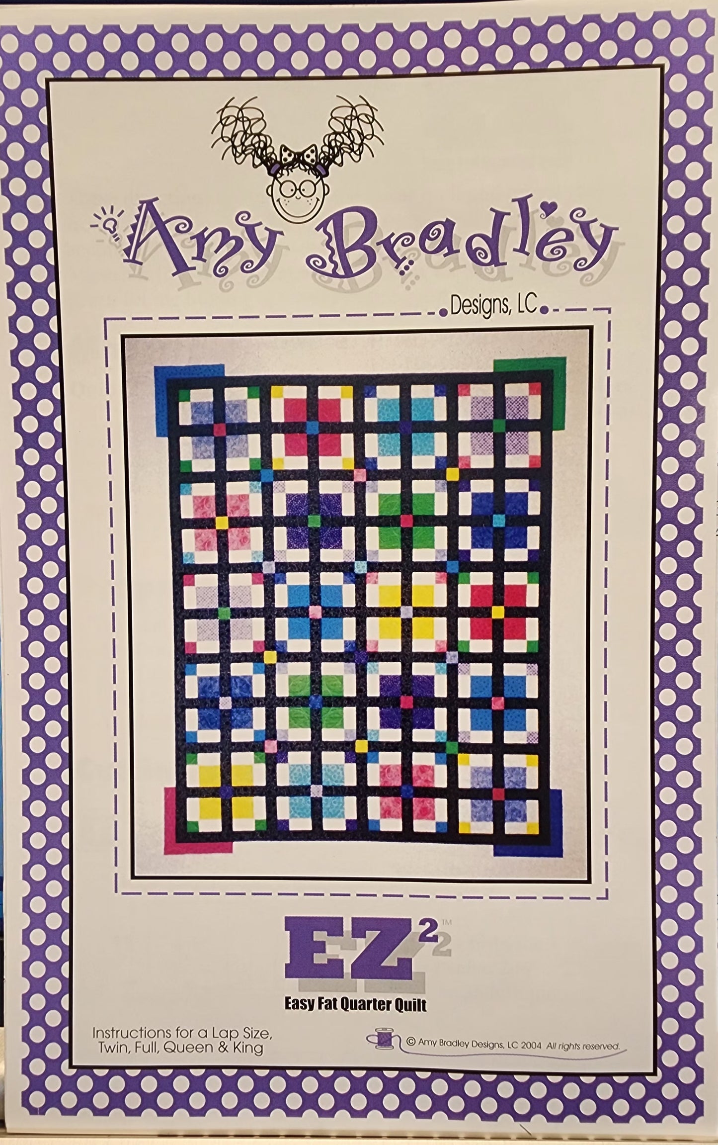 Easy Fat Quarter Quilt pattern ABD143