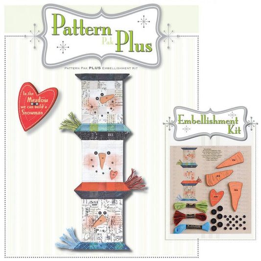 Pattern Pak Plus Spool Snowmen 822P
