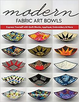 Modern Fabric Art Bowls 11421