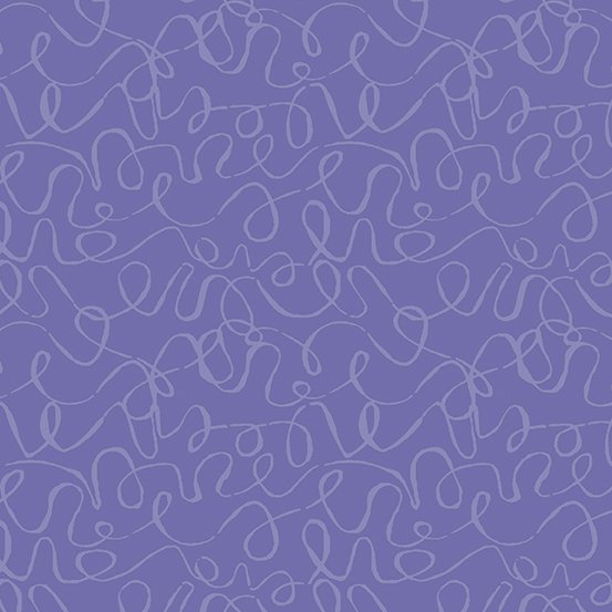Andover Scribbles 8889-P7 Purple