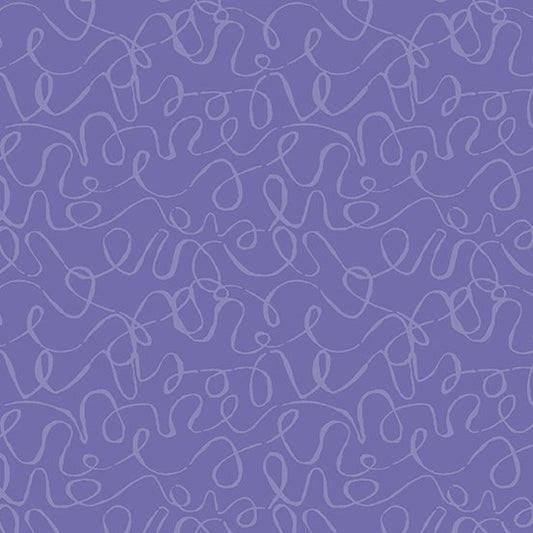 Andover Scribbles 8889-P7 Purple