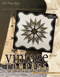 Vintage Compass Pattern JNQ133P