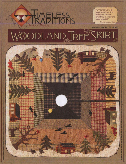 Woodland Tree Skirt Pattern TT10022