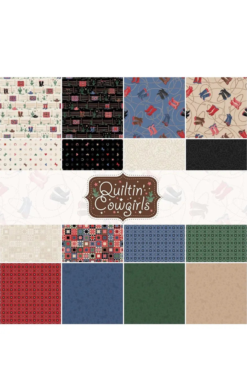 Quiltin' Cowgirls 2 1/2" strips ST-MASQUIC