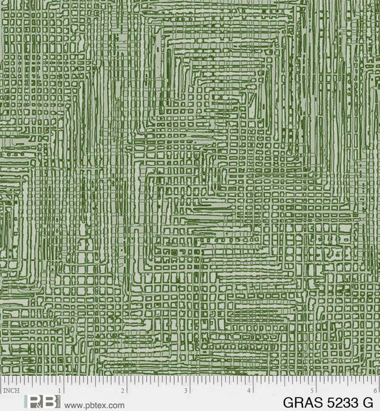 P&B Textiles Grass Roots 5233G
