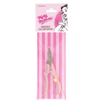 Nifty Notions Embroidery Easy Grip Nippers 4.5" NNEEGS