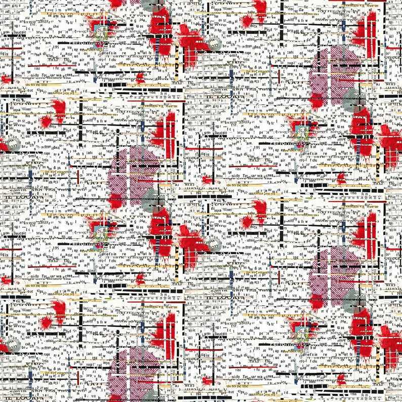 Blank Fabrics Spread the Word BQ14200-01