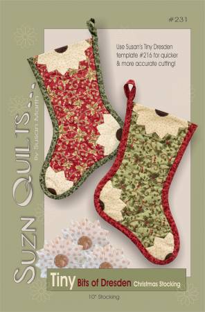 Tiny Bits of Desden Christmas Stocking SUZ231