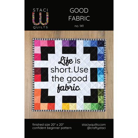 Good Fabric Quilt Pattern and Fabric Panel SWQ141