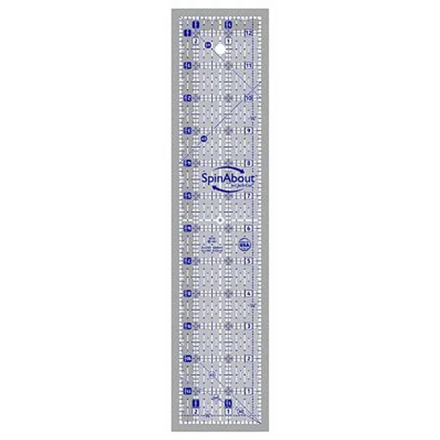 SpinAbout 2.5" x 12.5" Rectangular Ruler RSA212