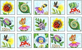 Elizabeth's Studio Insects All Around Panel 17008