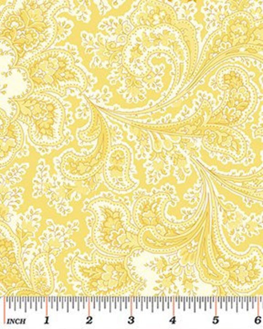 3 yd cut Benartex Malabar Butter 2283W-303yc