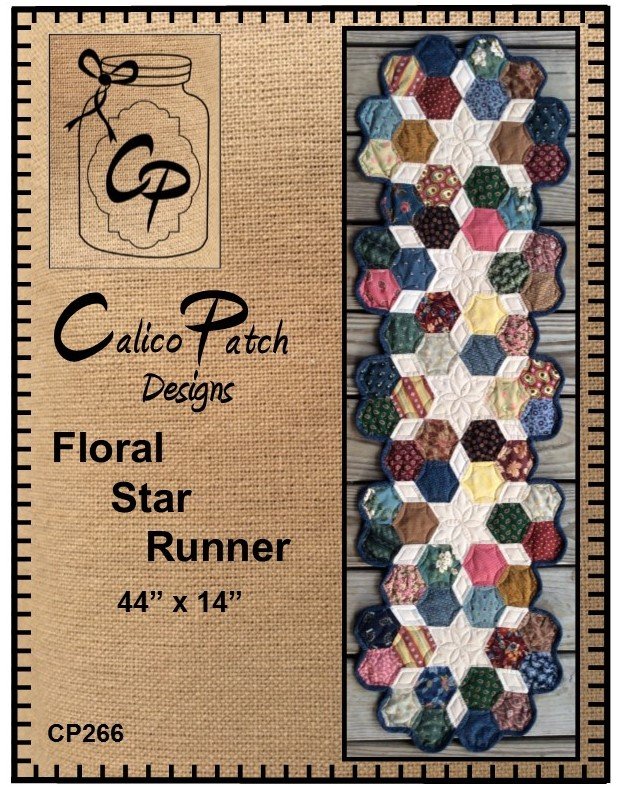 Floral Star Runner CPD266