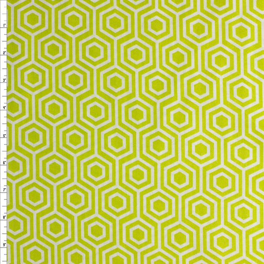 Camelot Fabrics Hexagon Print