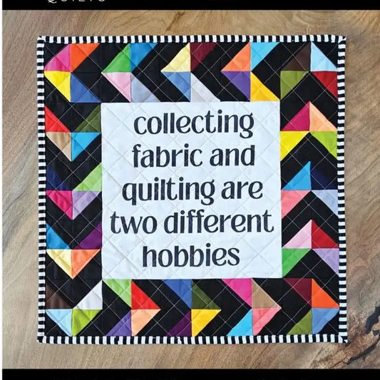 Collecting Fabric Quilt Pattern and Fabric Panel SWQ128