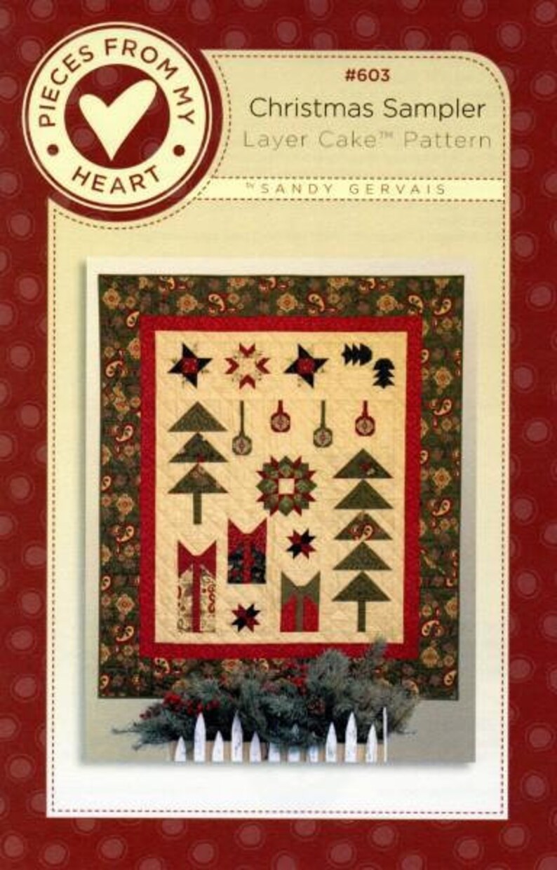 Christmas Sampler Layer Cake Pattern #603