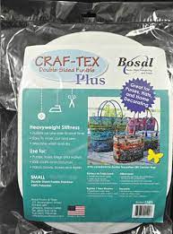 Bosal Craft-Tex Double Sided Fusible (Round, Small, 6") CAMS