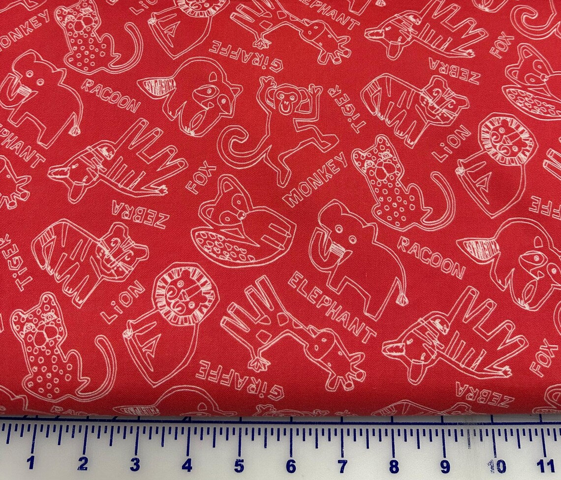 3 Wishes Jungle Jam Red 23322