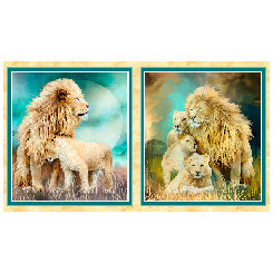 QT Fabrics Lion's Pride Block Panel 28912-QS